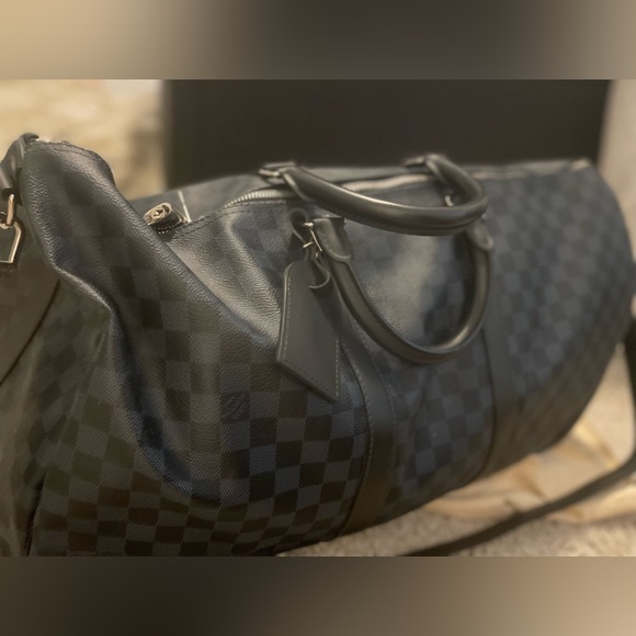 KEEPALL BANDOULIÈRE 55,
Monogram Eclipse - Picture 4 of 4